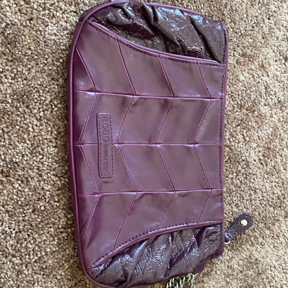Bcbgeneration Clutch - Purple - Euc - image 2